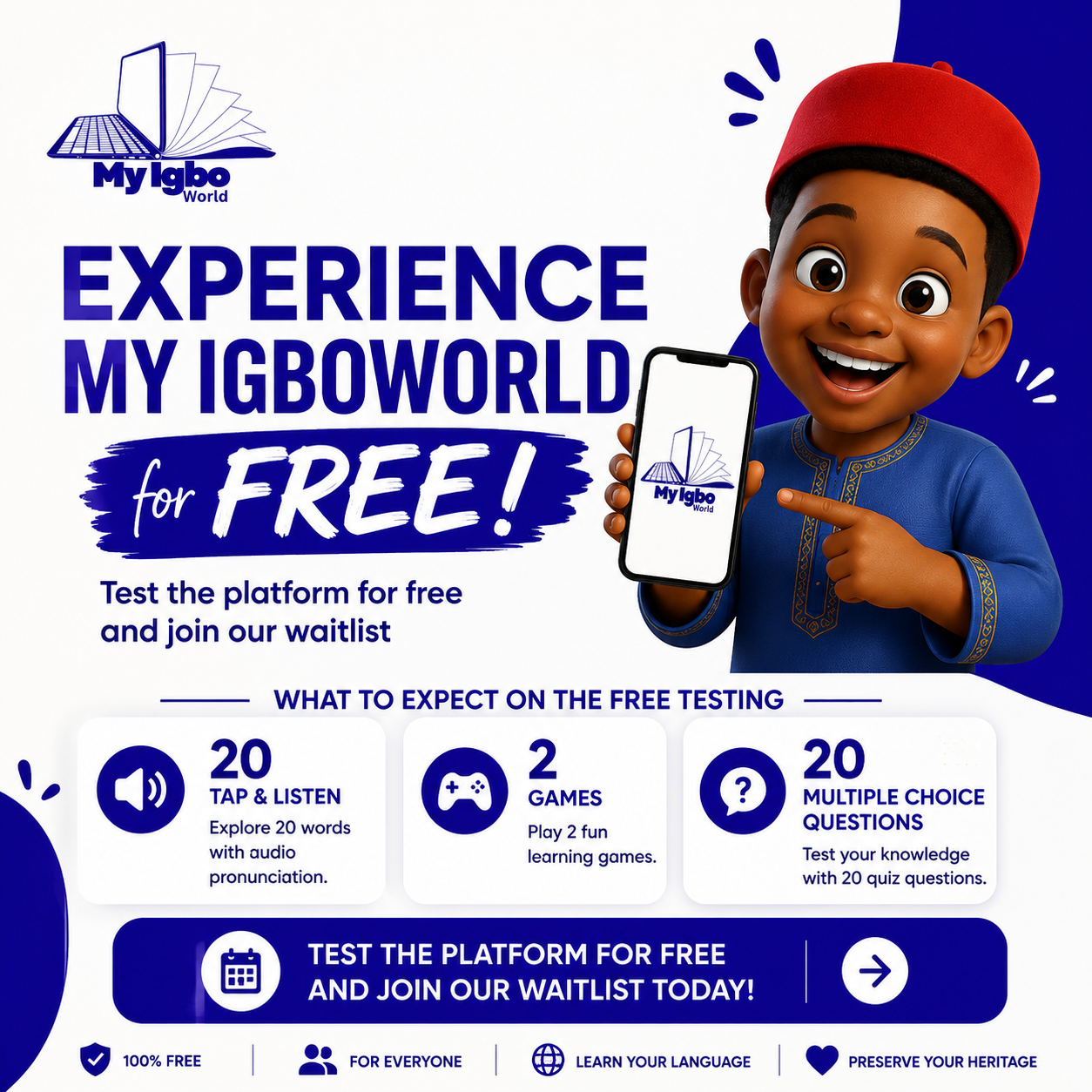 Experience MyIgboWorld for free
